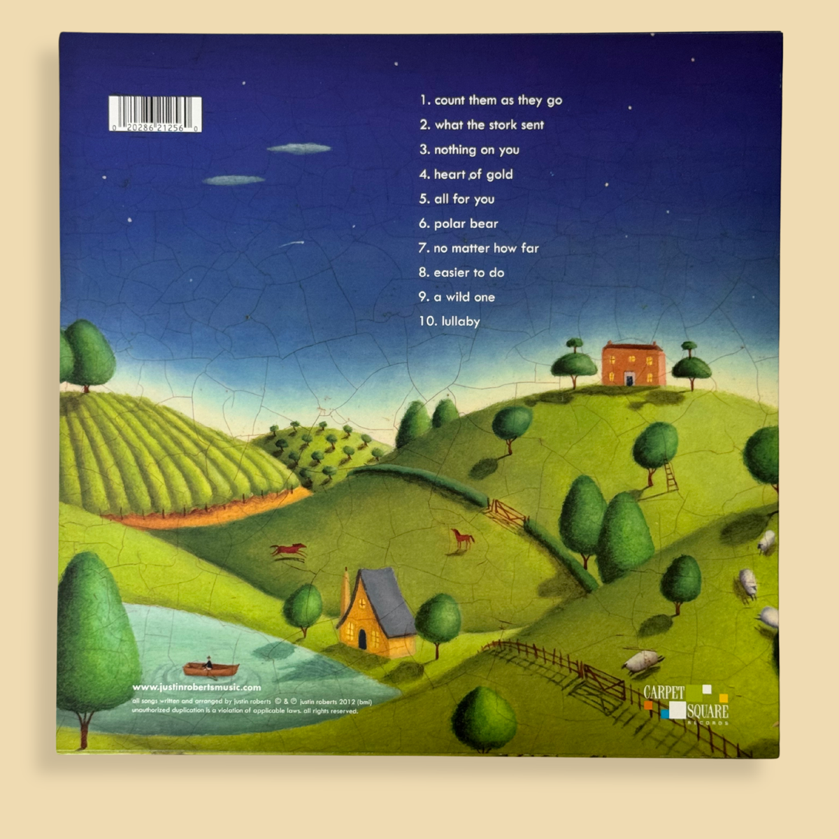 Justin Roberts - Lullaby (Vinyl LP)