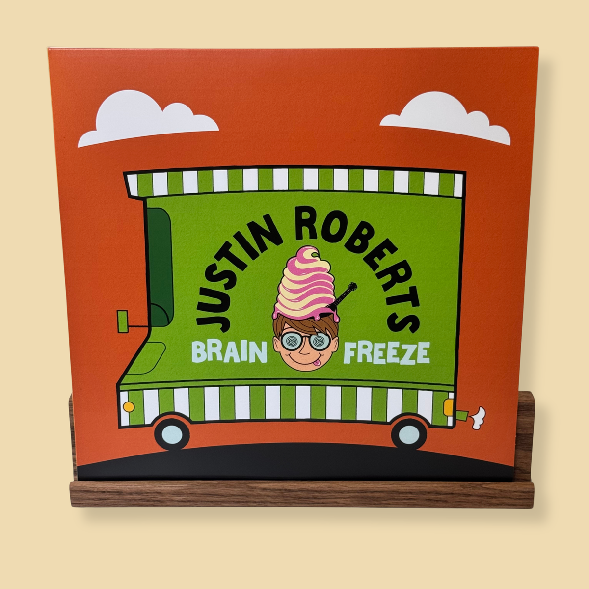 Justin Roberts — Brain Freeze (Vinyl LP)