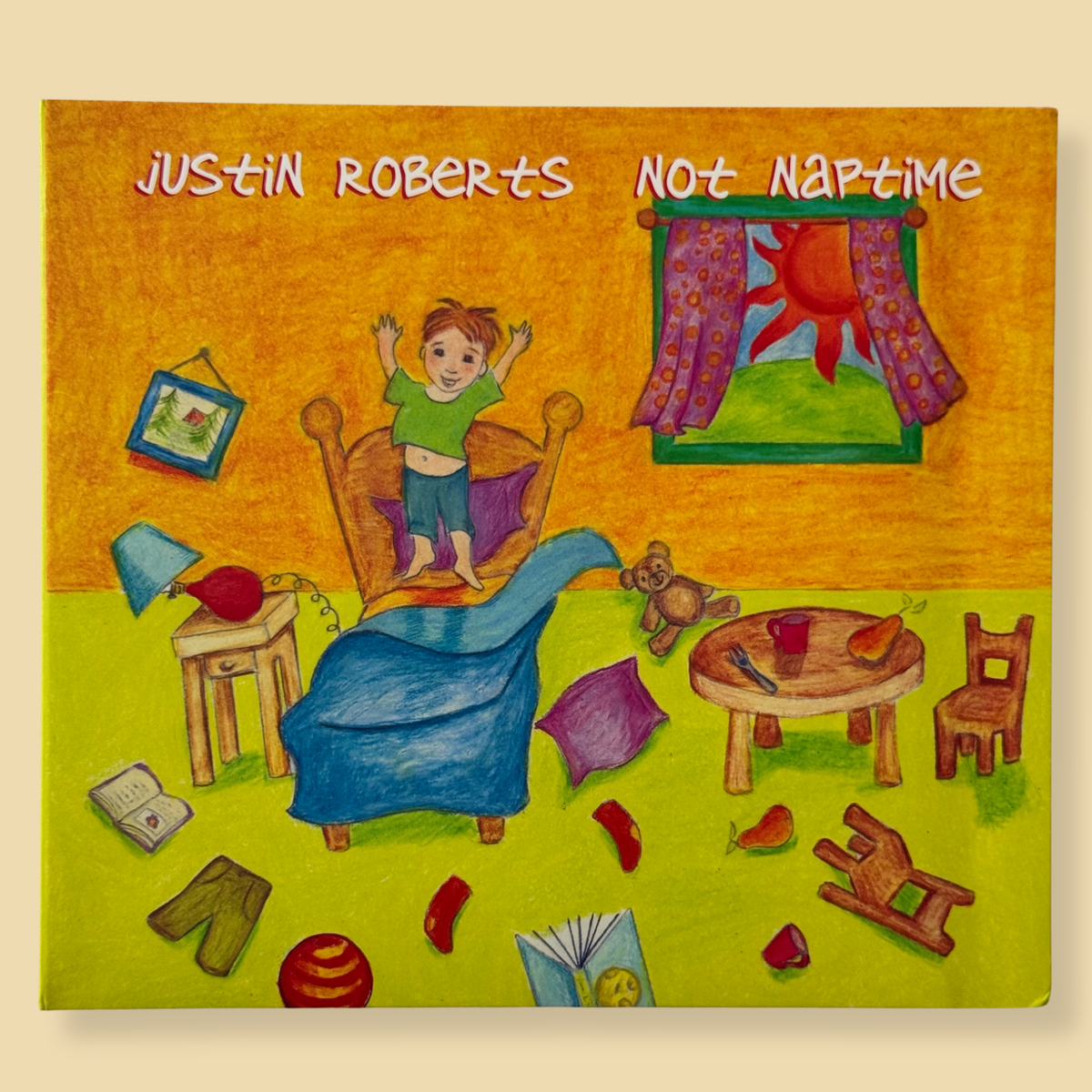 Justin Roberts - Not Naptime (CD)