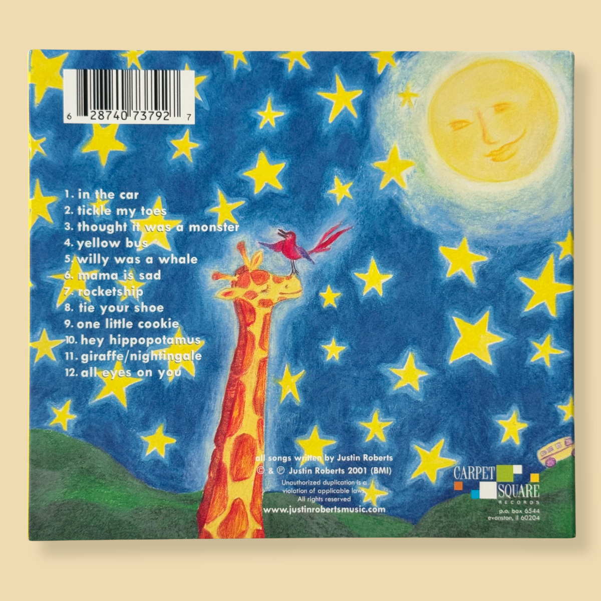 Justin Roberts - Yellow Bus (CD)