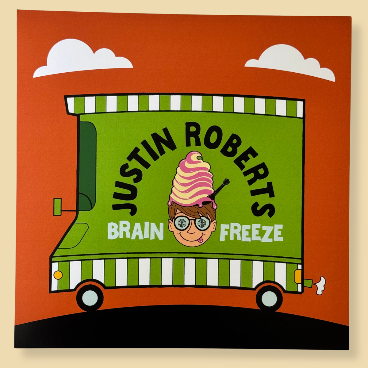 Justin Roberts — Brain Freeze (Vinyl LP)