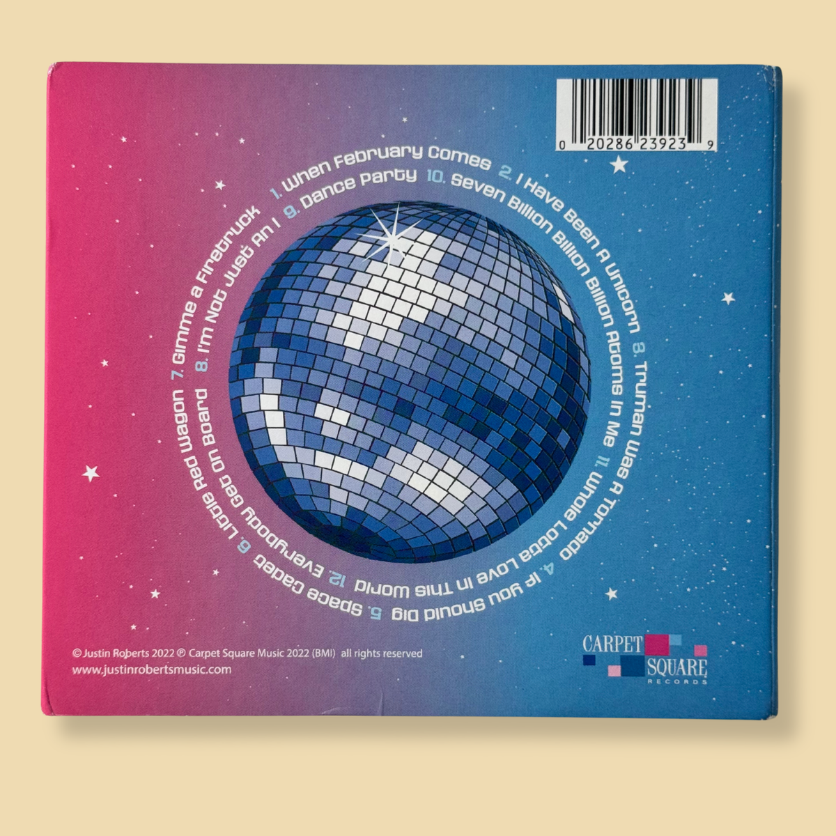 Justin Roberts — Space Cadet (CD)
